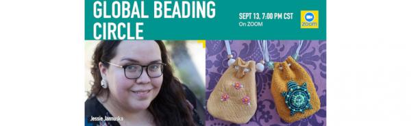 Image for event: Online Global Beading Circle - Beaded Medicine Bag