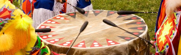 Image for event: Powwow Performance With the Kawacatoose Boys